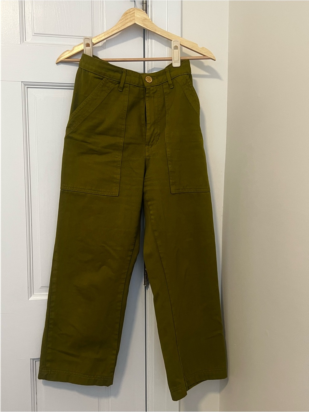 Big Bus Press Olive Green Utility Pants